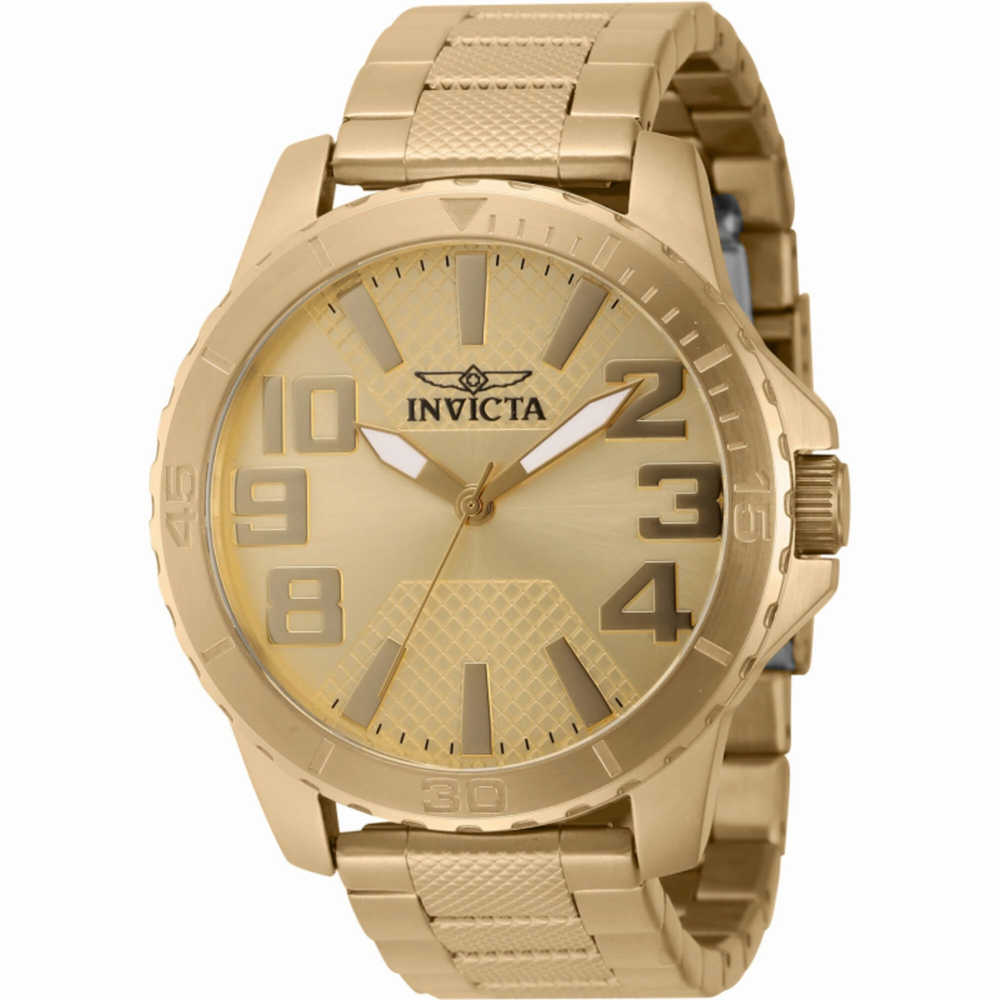 Invicta Men's Watch - Speedway Quartz Yellow Gold Stainless Steel Bracelet | 46306