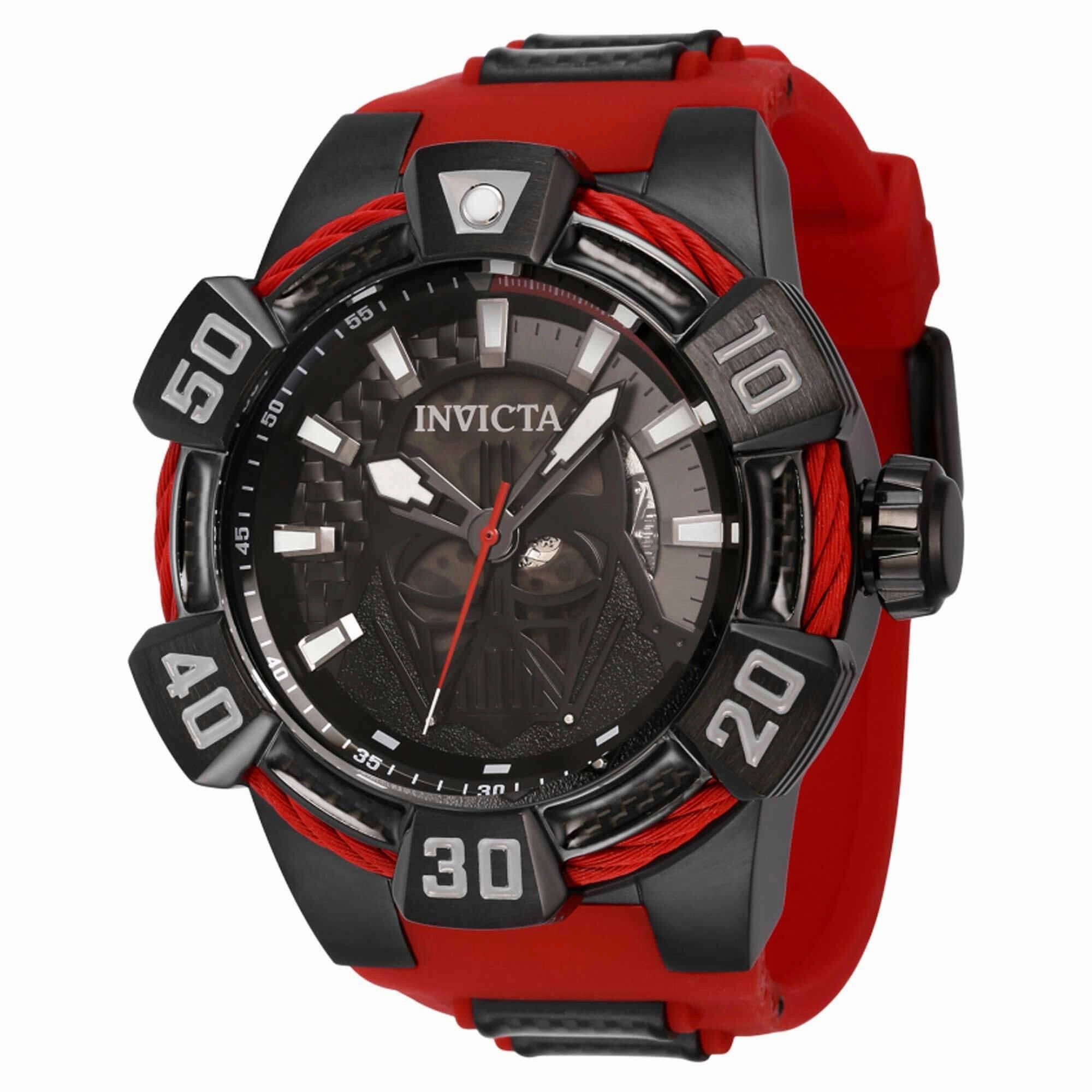 Invicta Men's Watch - Star Wars Darth Vader Automatic Red and Black Strap | 40612