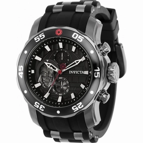 Invicta Men's Watch - Star Wars Darth Vader Chrono Black Dial Rotating Bezel | 37210