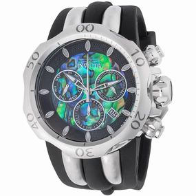 Invicta Men's Watch - Venom Rotating Bezel Green, Blue and Black Dial Strap | 46466
