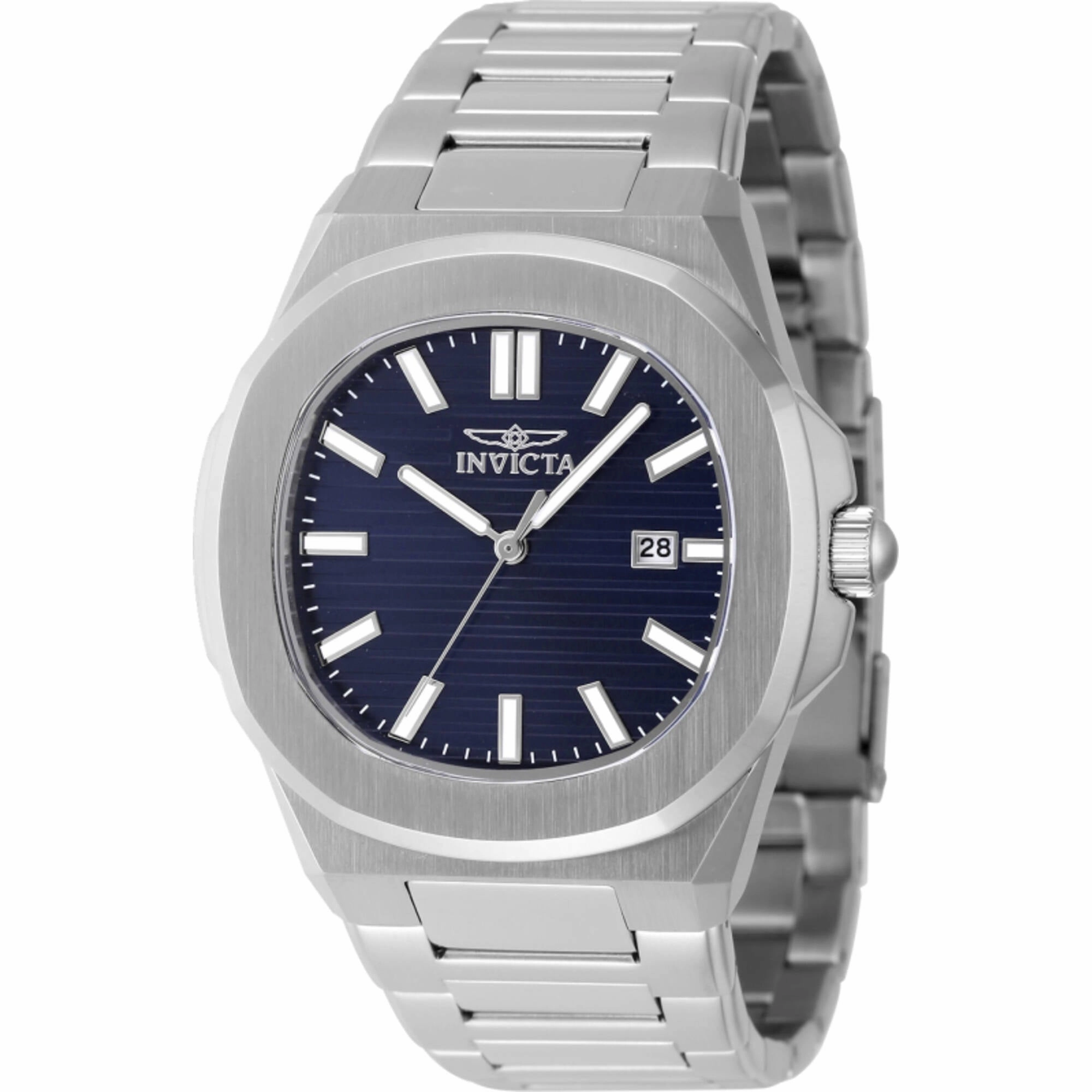 Invicta Men's Watch Speedway Blue Dial Silver Stainless Steel Bracelet 48320