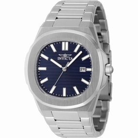 Invicta Men's Watch Speedway Blue Dial Silver Stainless Steel Bracelet 48320