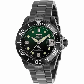 Invicta Women's Automatic Watch - Pro Diver Black and Green Dial Bracelet | 34775