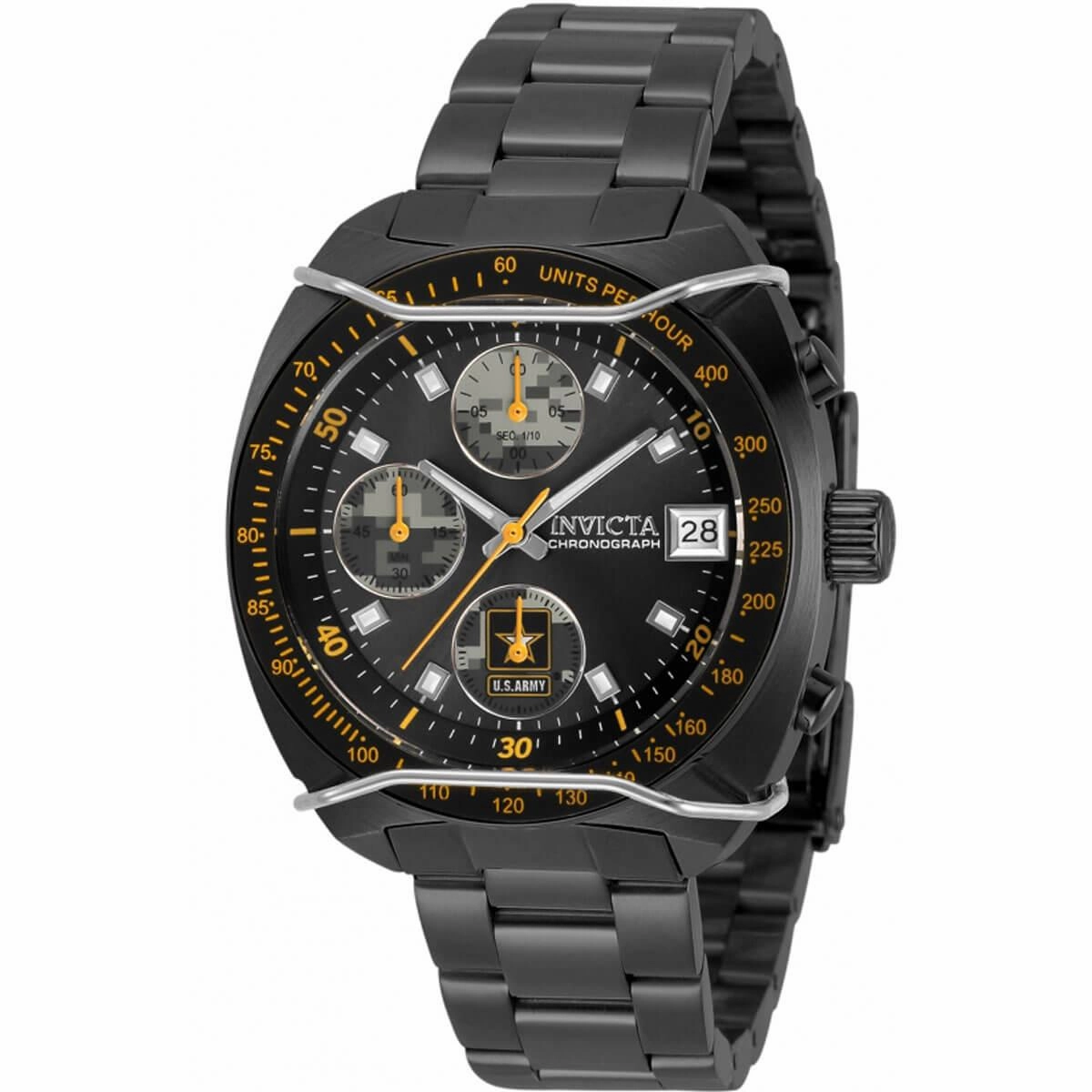 Invicta Women's Chrono Watch - U.S. Army Grey and Camouflage Dial Bracelet | 31844