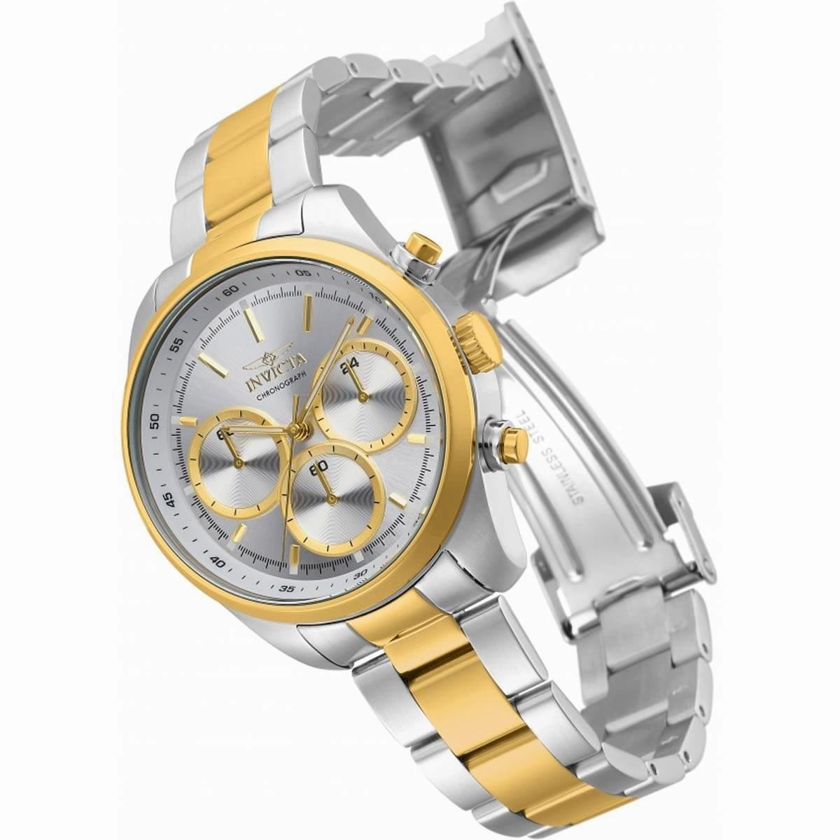 Invicta Women's Quartz Watch - Specialty Chronograph Silver Dial Bracelet | 29265