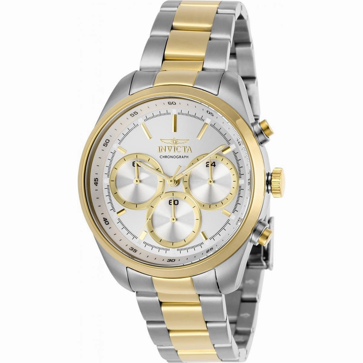 Invicta Women's Quartz Watch - Specialty Chronograph Silver Dial Bracelet | 29265