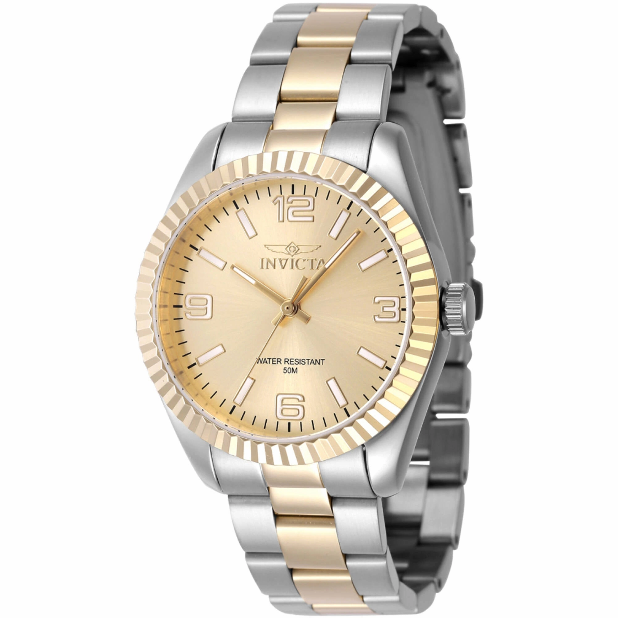 Invicta Women's Quartz Watch - Specialty Gold Tone Dial Two Tone Bracelet | 47472