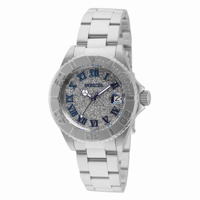 Invicta Women's Watch - Angel Silver Glitter Dial Stainless Steel Bracelet | 33360