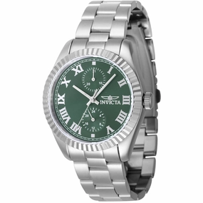Invicta Women's Watch - Specialty Quartz Green Dial Stainless Steel Bracelet | 47436