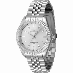 Invicta Women's Watch - Specialty Quartz Silver Tone Dial Steel Bracelet | 47495