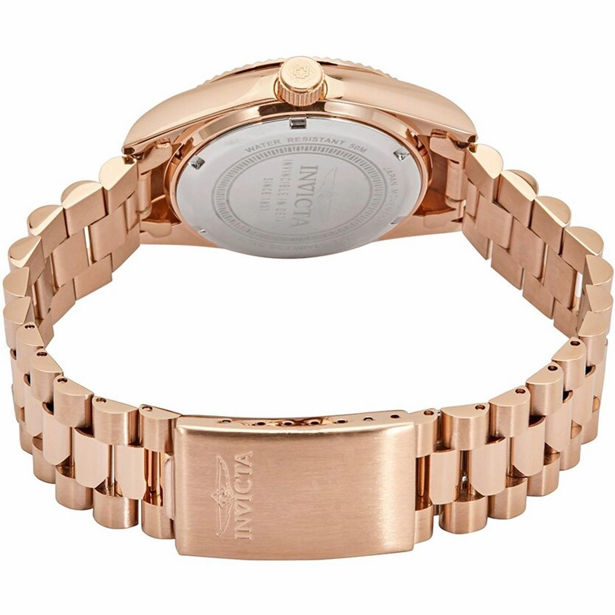 Invicta Women's Watch - Specialty Silver and Rose Gold Dial Steel Bracelet | 29448