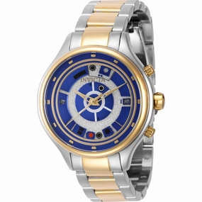 Invicta Women's Watch - Star Wars R2-D2 Two Tone Stainless Steel Bracelet | 41391