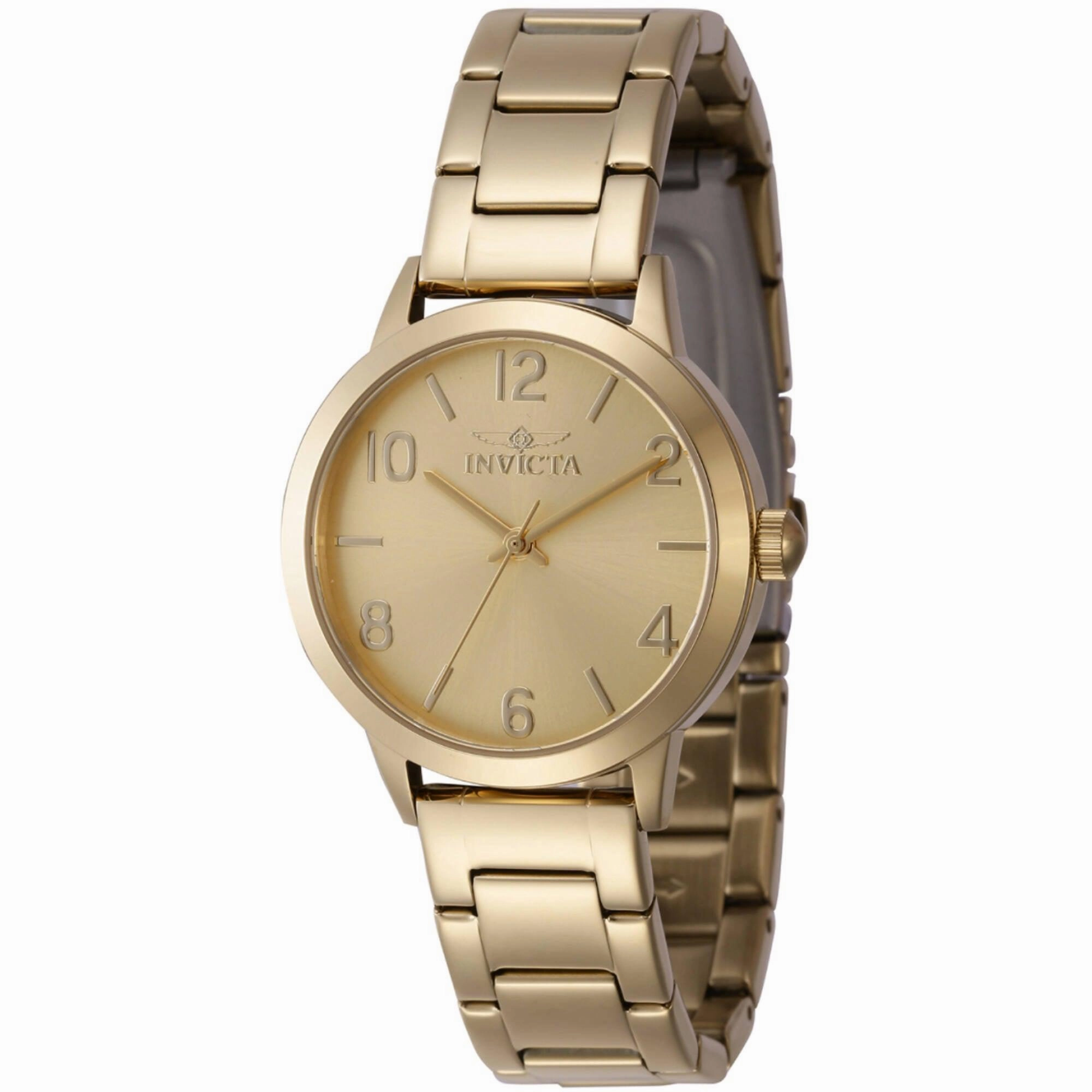 Invicta Women's Watch with Bracelet Set - Wildflower Quartz Gold Tone Dial | 47271