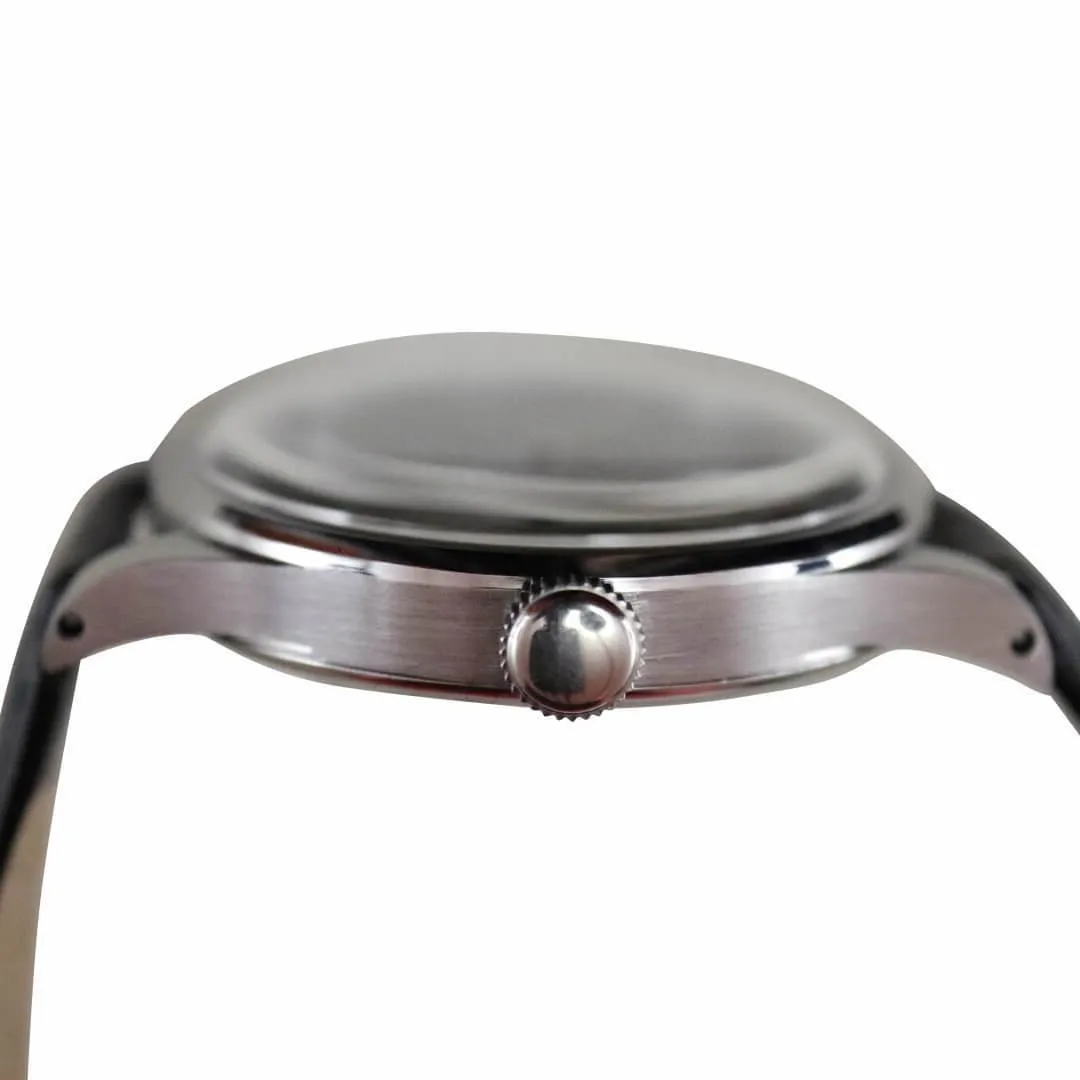 IWC Hermet Sport Cal. 83 1940's Black Dial Men's Steel Vintage Watch