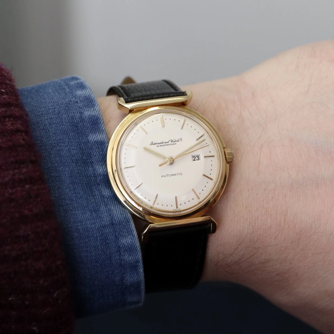 IWC Cal. 8531, 18k Gold, Fancy Lugs, Circa 1960