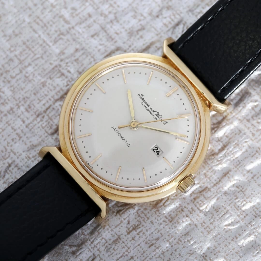 IWC Cal. 8531, 18k Gold, Fancy Lugs, Circa 1960