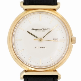 IWC Cal. 8531, 18k Gold, Fancy Lugs, Circa 1960