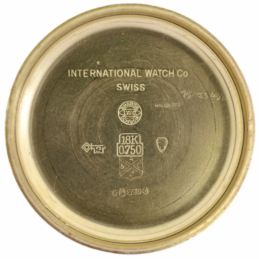 IWC Cal. 8531, 18k Gold, Fancy Lugs, Circa 1960