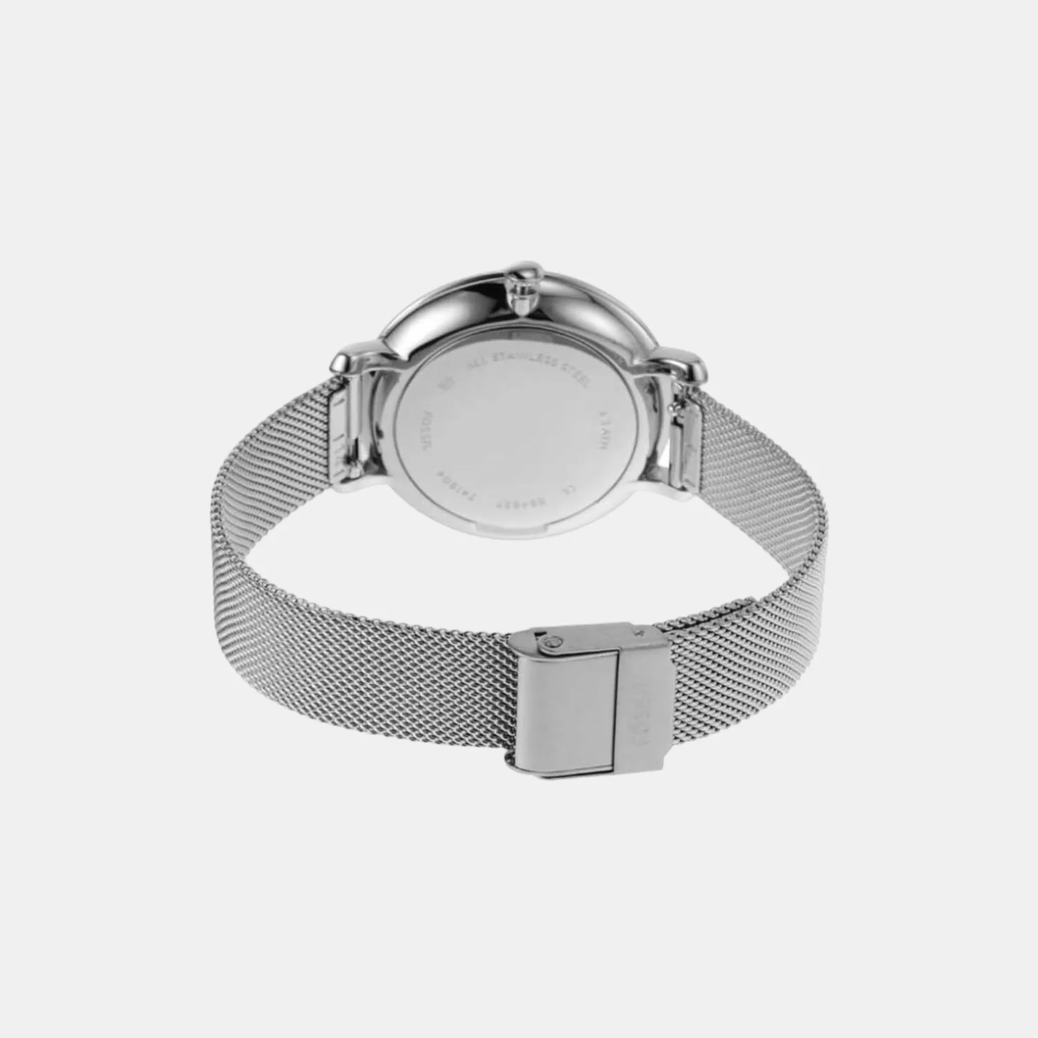Jacqueline Women Quartz Silver Dial Analog Stainless Steel Watch ES4627