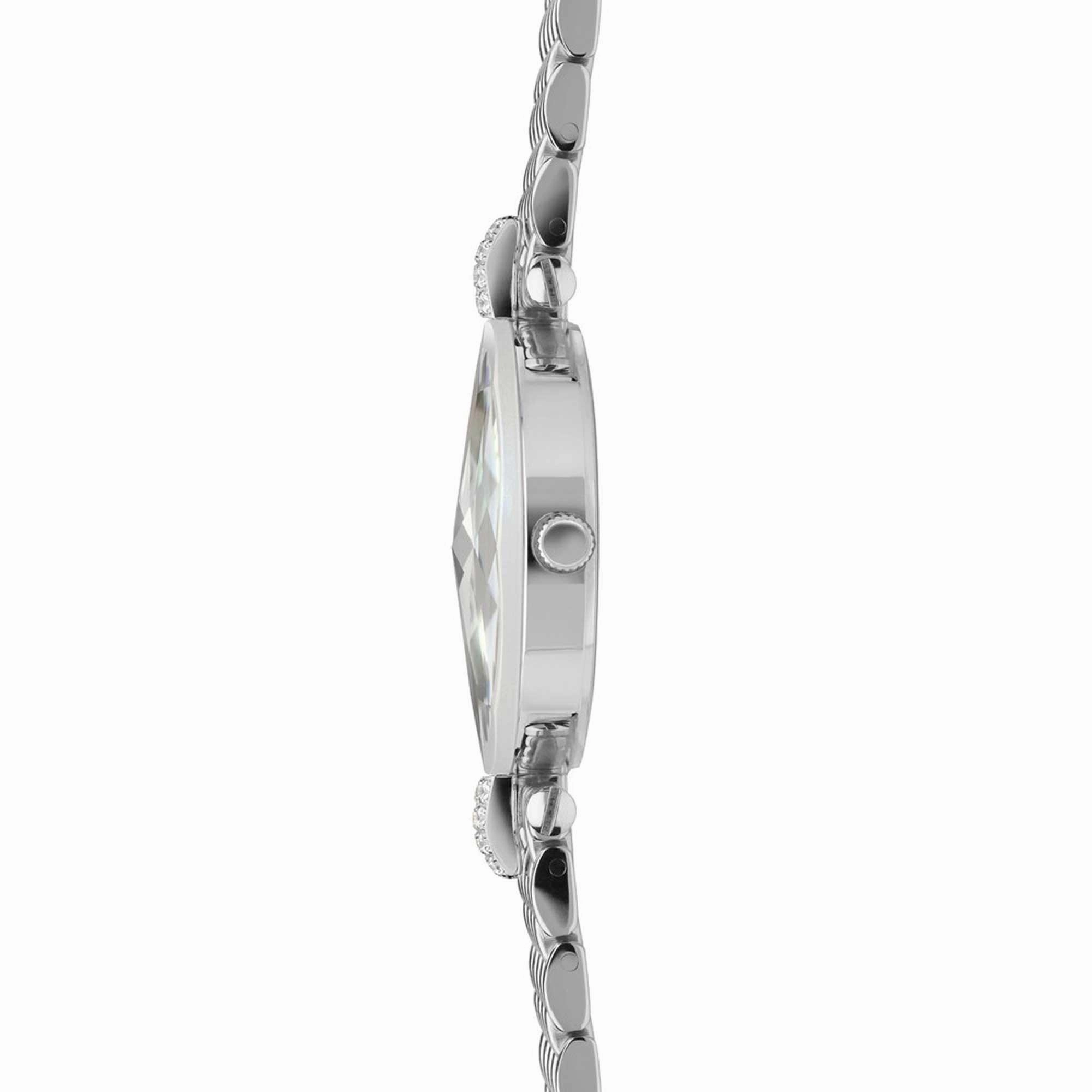 Jowissa Women's Watch - Facet Strass Rhinestones White Mother of Pearl Dial | J5.636.M