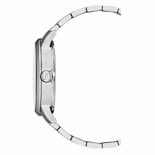 Kenneth Cole New York Men's TRANSPARENCY Quartz Stainless-Steel Strap, Silver, 20.8 Casual Watch (Model: KC50560002)