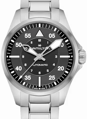 Khaki Aviation Pilot Auto Black Ref. H76215130