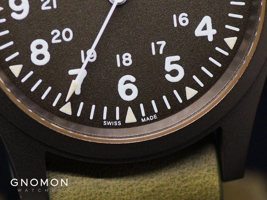 Khaki Field Mechanical Handwinding Earth Brown 38 - Leather Ref. H69449861