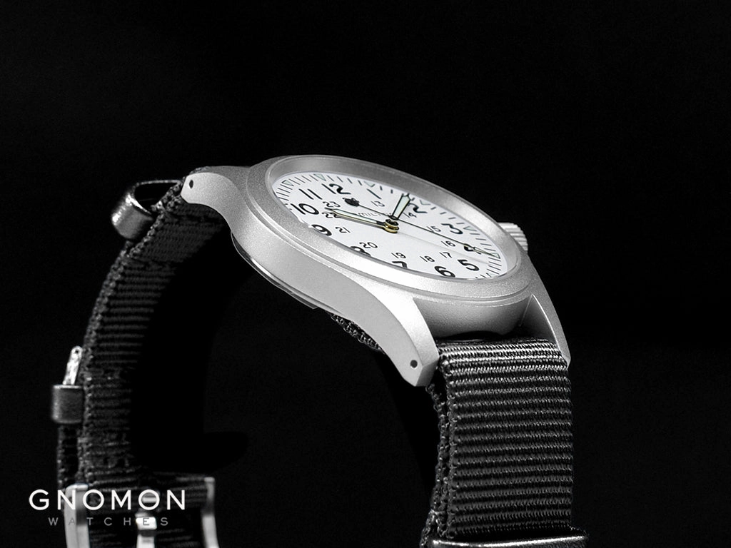 Khaki Field Mechanical Handwinding White 38 - Black Nylon Strap Ref. H69439910