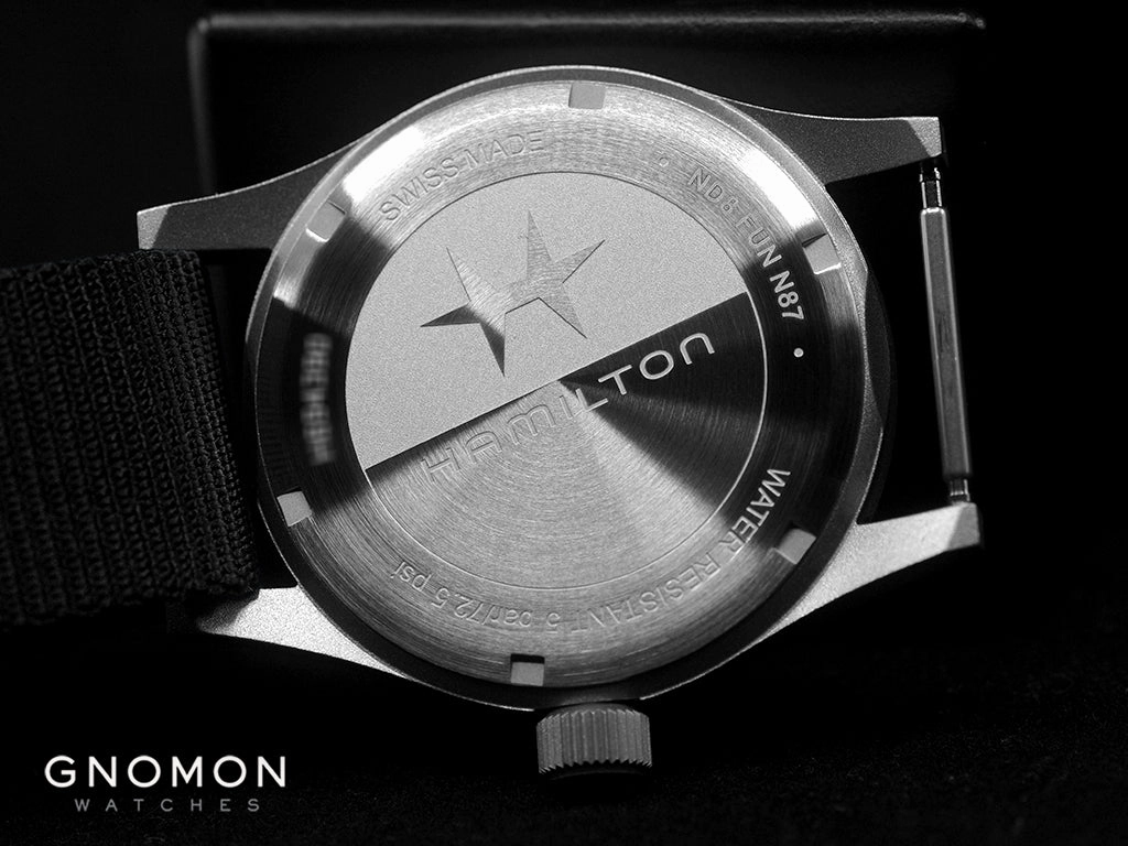 Khaki Field Mechanical Handwinding White 38 - Black Nylon Strap Ref. H69439910