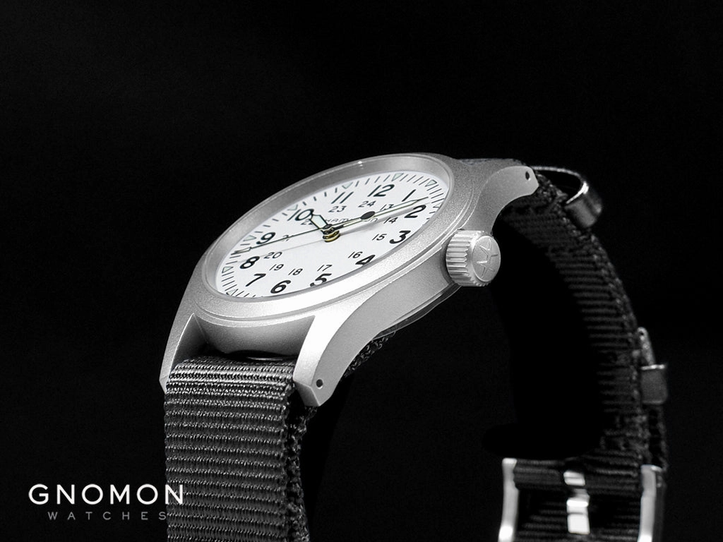 Khaki Field Mechanical Handwinding White 38 - Black Nylon Strap Ref. H69439910