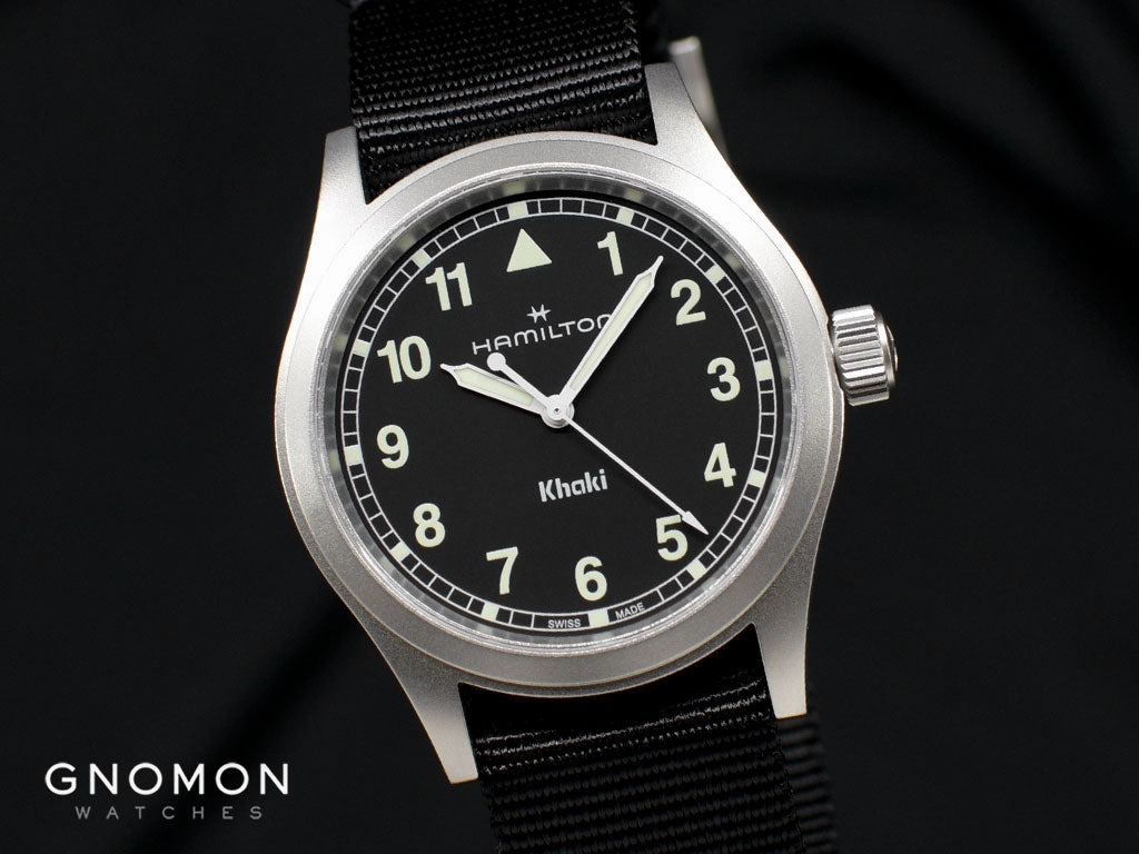 Khaki Field Quartz 38mm Black Ref. H69401430