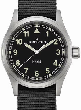 Khaki Field Quartz 38mm Black Ref. H69401430