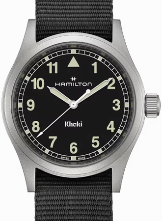 Khaki Field Quartz 38mm Black Ref. H69401430