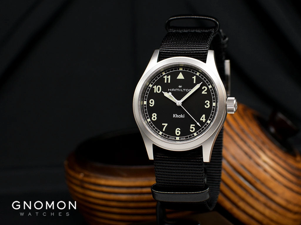 Khaki Field Quartz 38mm Black Ref. H69401430