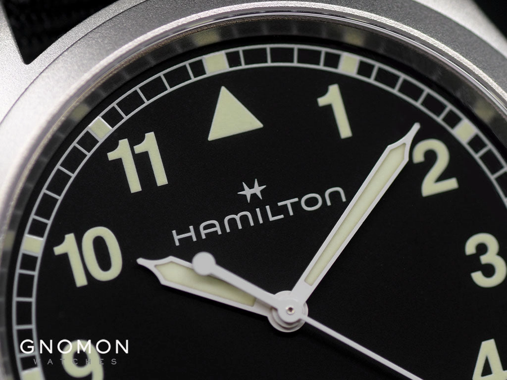 Khaki Field Quartz 38mm Black Ref. H69401430