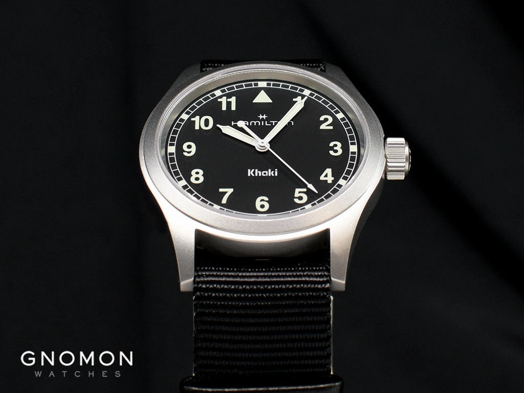 Khaki Field Quartz 38mm Black Ref. H69401430