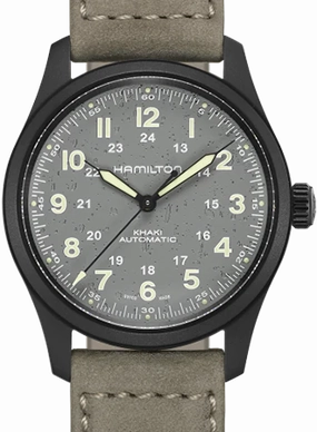 Khaki Field Titanium Auto 38 Vintage PVD Ref. H70215880