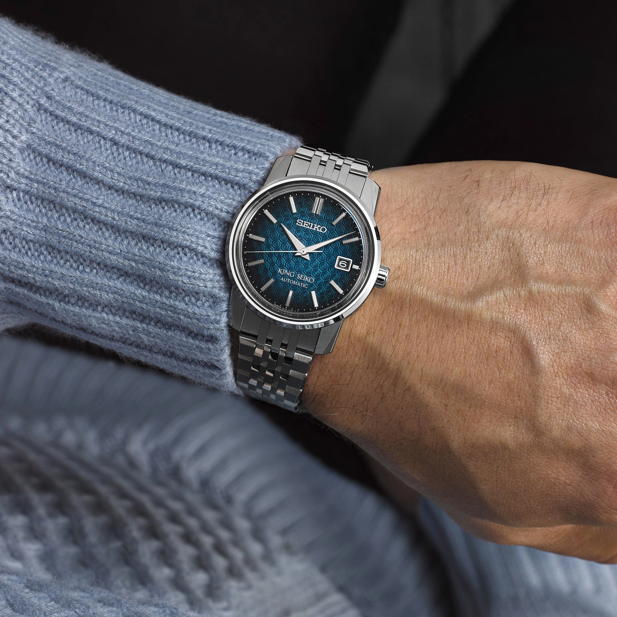 King Seiko KSK 6L Kameido Blue Watch