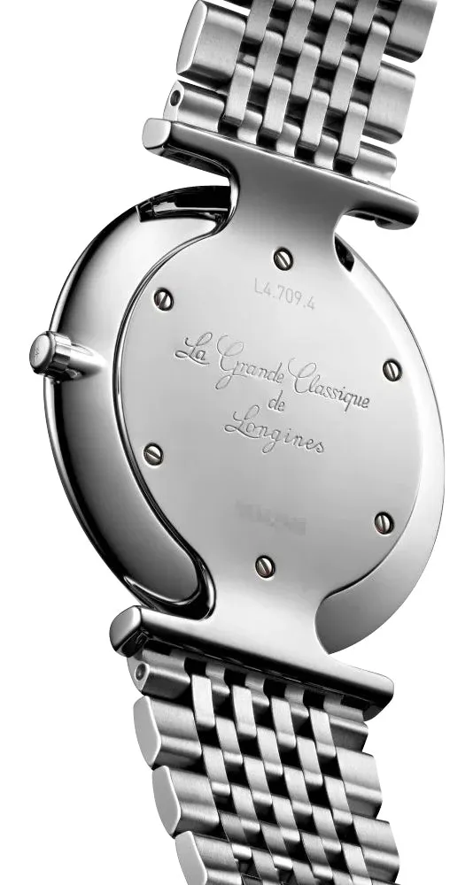 Longines La Grande Classique Stainless Steel White Dial Quartz Womens Watch L4.709.4.21.6