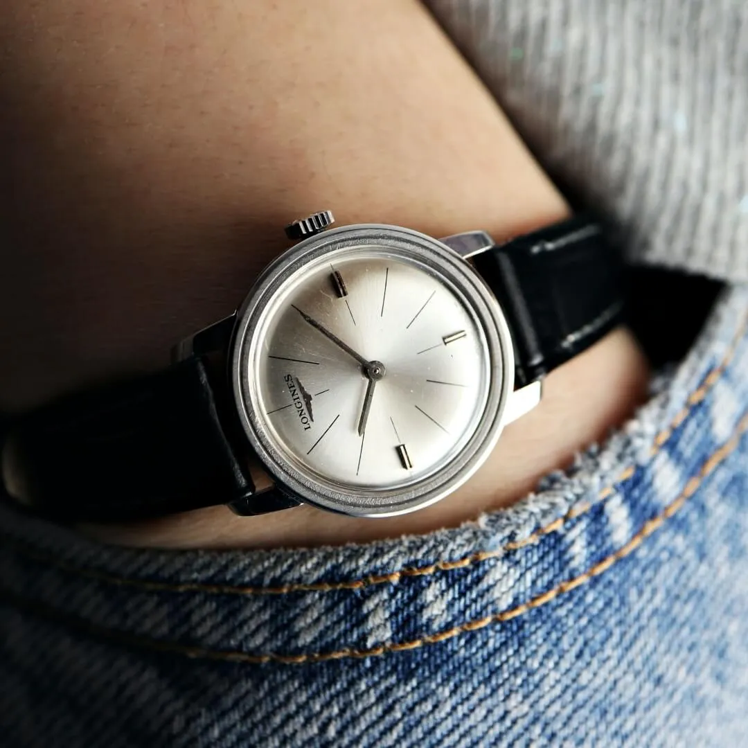Longines Steel Ladies Vintage Watch