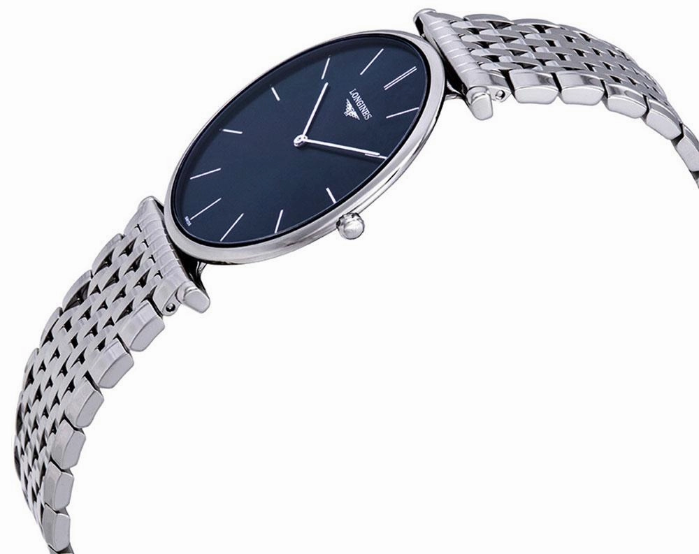 Longines La Grande Classique Stainless Steel Blue Dial Quartz Unisex Watch L4.766.4.95.6
