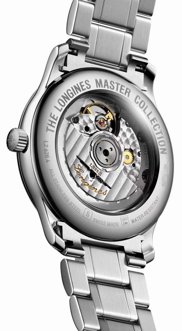 Longines Master Collection Automatic Stainless Steel Black Dial Date Mens Watch L2.628.4.51.6