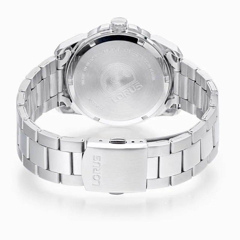 Lorus Blue Dial Solar Mens Watch RX369AX9