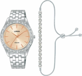 Lorus Ladies Watch and Bracelet Set