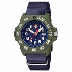 Luminox 3503.ND Navy Seal 3500 Men's Blue Band Dive Watch