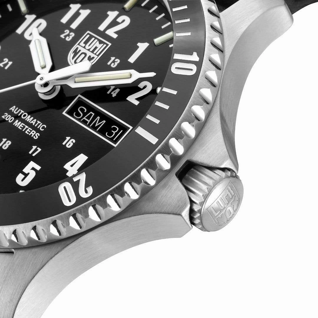 Luminox Automatic Sport Timer Black Dial Stainless Steel Watch XS.0921.M