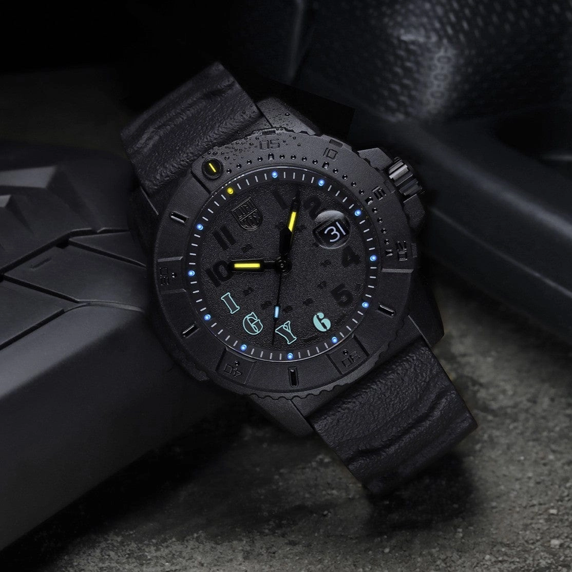 Luminox Limited Edition Navy Seal Foundation Black Dial Watch XS.3611.IGY6.NSF