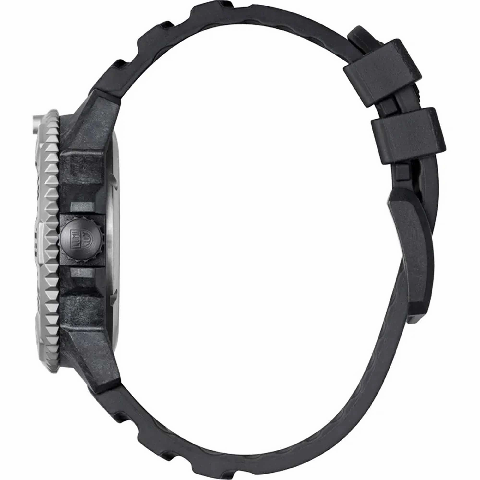 Luminox Men's Quartz Watch - Black Dial Rubber Strap Dive Military Spec | 3351.SET