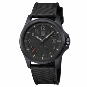 Luminox Men's Watch - Atacama Field Date Black Carbonox Case Rubber Strap | XL.1961