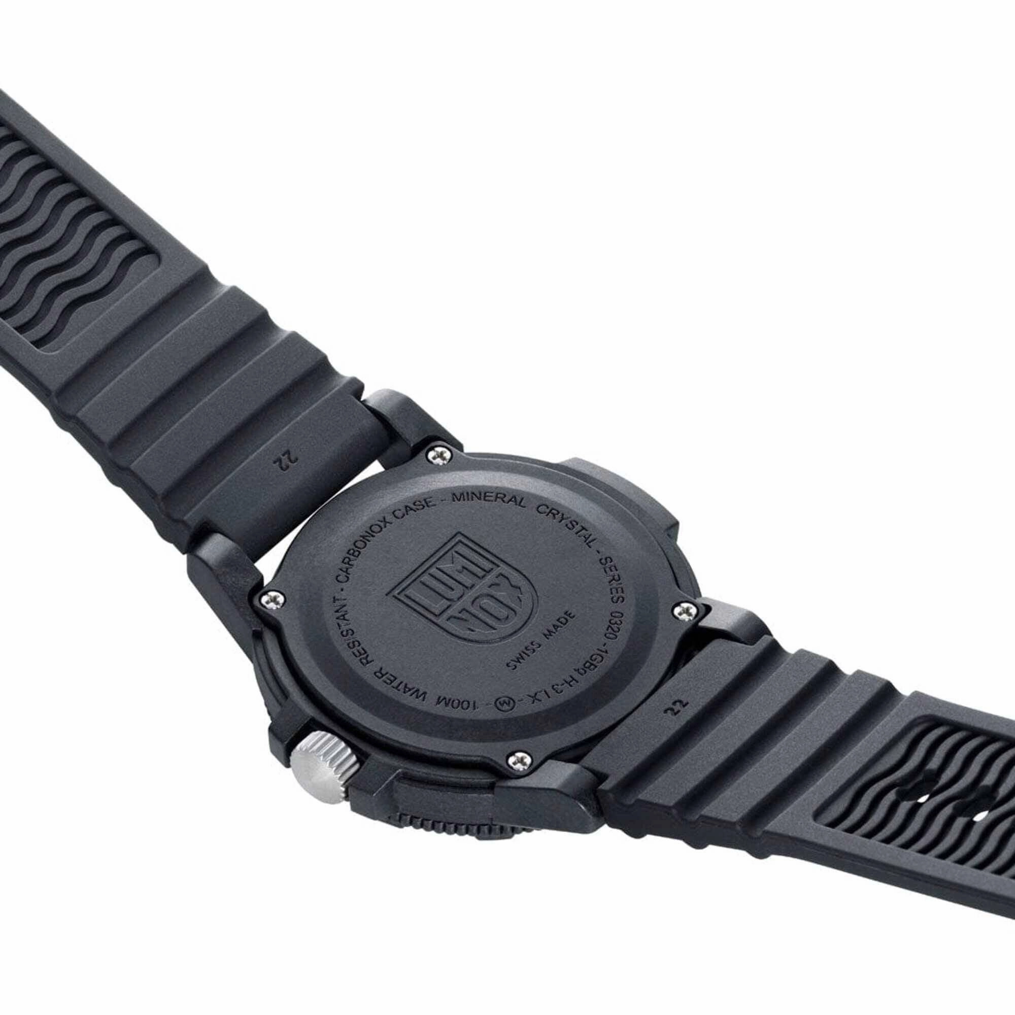Luminox Men's Watch - Leatherback SEA Turtle Giant Black Dial Strap | XS.0329.1